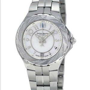 Thechnomarine Sea Pearl Diamond Stainless Steel
